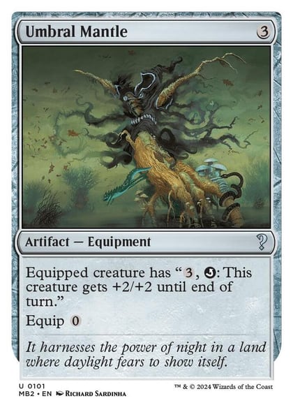 Umbral Mantle (White Border), Mystery Booster 2 101