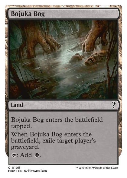 Bojuka Bog (White Border), Mystery Booster 2 105
