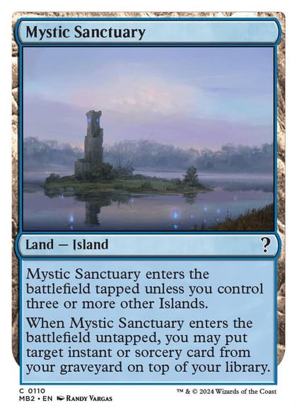 Mystic Sanctuary (White Border), Mystery Booster 2 110