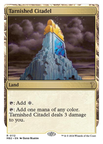 Tarnished Citadel (White Border), Mystery Booster 2 112