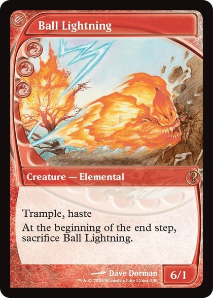 Ball Lightning (Future Sight), Mystery Booster 2 130
