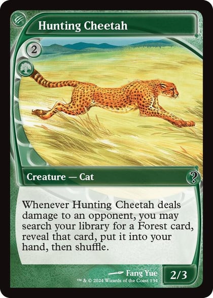 Hunting Cheetah (Future Sight), Mystery Booster 2 134
