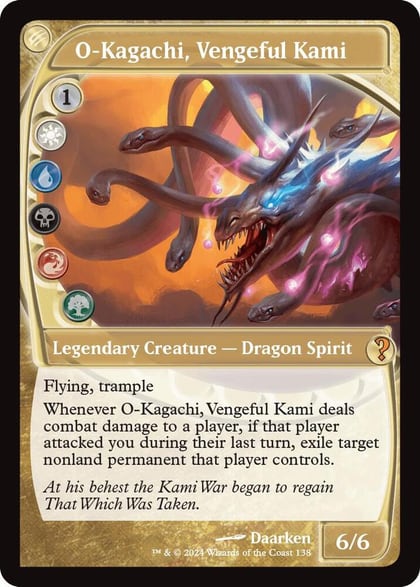 O-Kagachi, Vengeful Kami (Future Sight), Mystery Booster 2 138