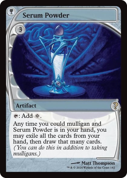 Serum Powder (Future Sight), Mystery Booster 2 142