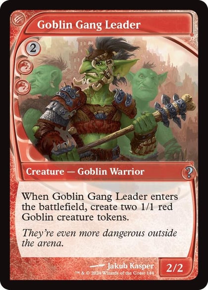 Goblin Gang Leader (Future Sight), Mystery Booster 2 144