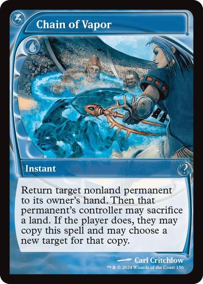 Chain of Vapor (Future Sight), Mystery Booster 2 156