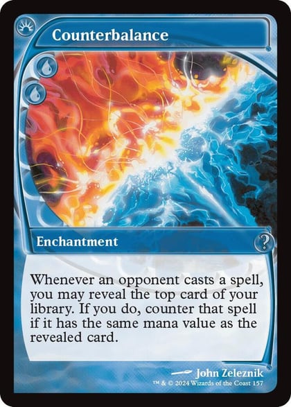 Counterbalance (Future Sight), Mystery Booster 2 157