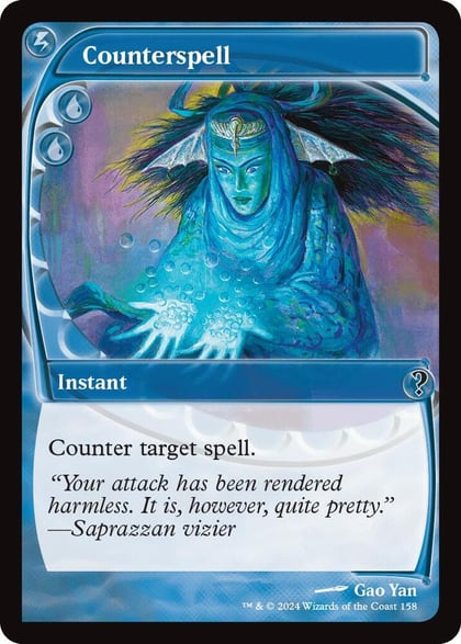 Counterspell (Future Sight), Mystery Booster 2 158