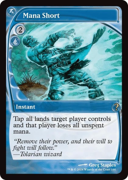 Mana Short (Future Sight), Mystery Booster 2 166