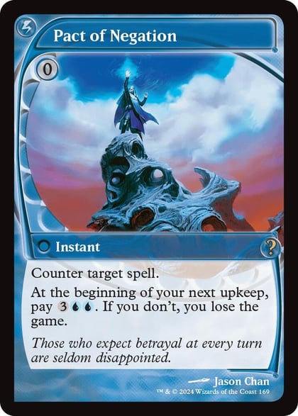 Pact of Negation (Future Sight), Mystery Booster 2 169