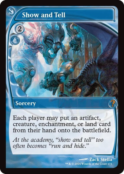 Show and Tell (Future Sight), Mystery Booster 2 171