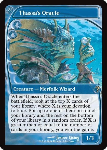 Thassa's Oracle (Future Sight), Mystery Booster 2 175