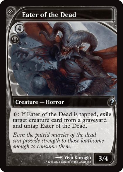 Eater of the Dead (Future Sight), Mystery Booster 2 183