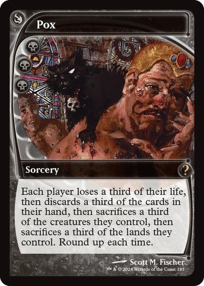 Pox (Future Sight), Mystery Booster 2 185