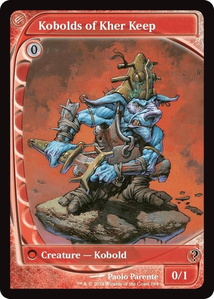 Kobolds of Kher Keep (Future Sight), Mystery Booster 2 194