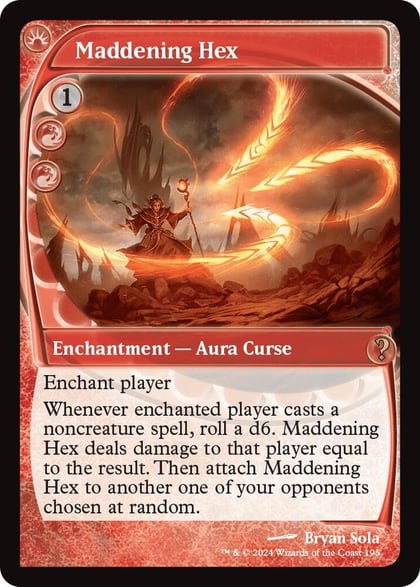 Maddening Hex (Future Sight), Mystery Booster 2 195