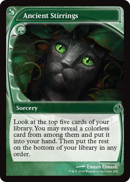 Ancient Stirrings (Future Sight), Mystery Booster 2 202