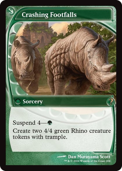 Crashing Footfalls (Future Sight), Mystery Booster 2 204