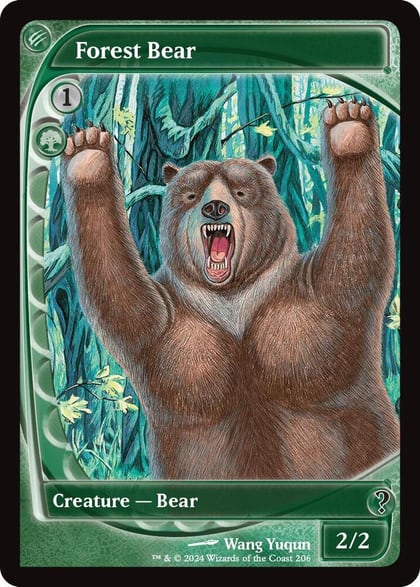 Forest Bear (Future Sight), Mystery Booster 2 206