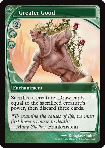 Greater Good (Future Sight), Mystery Booster 2 207