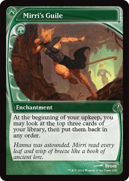 Mirri's Guile (Future Sight), Mystery Booster 2 209