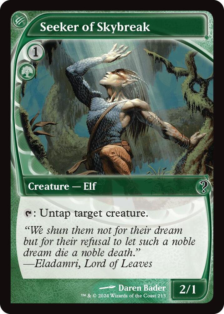 Seeker of Skybreak (Future Sight), Mystery Booster 2 213