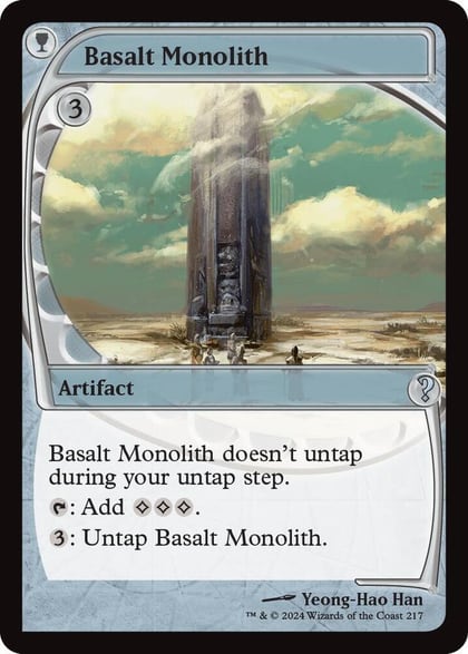 Basalt Monolith (Future Sight), Mystery Booster 2 217