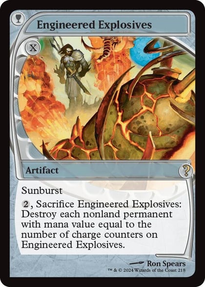 Engineered Explosives (Future Sight), Mystery Booster 2 218