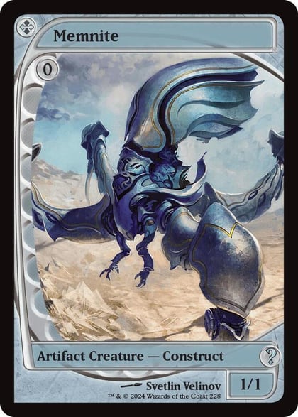 Memnite (Future Sight), Mystery Booster 2 228