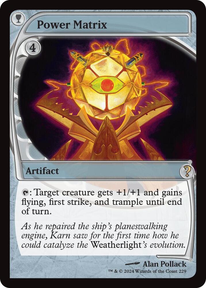 Power Matrix (Future Sight), Mystery Booster 2 229
