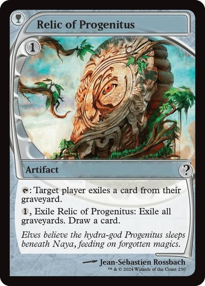 Relic of Progenitus (Future Sight), Mystery Booster 2 230