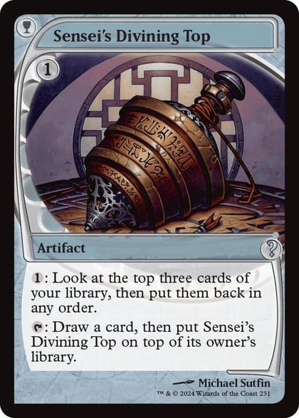 Sensei's Divining Top (Future Sight), Mystery Booster 2 231