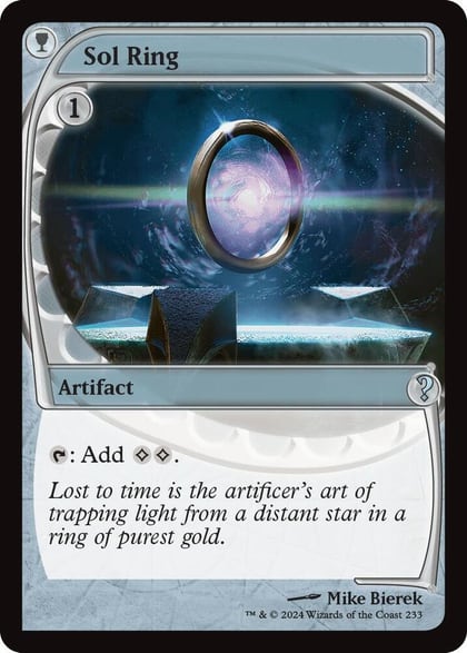 Sol Ring (Future Sight), Mystery Booster 2 233