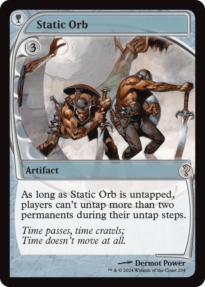 Static Orb (Future Sight), Mystery Booster 2 234