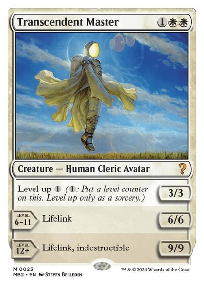 Transcendent Master (White Border), Mystery Booster 2 23