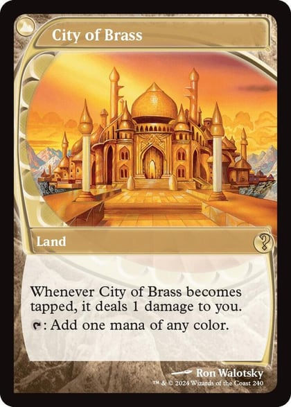 City of Brass (Future Sight), Mystery Booster 2 240