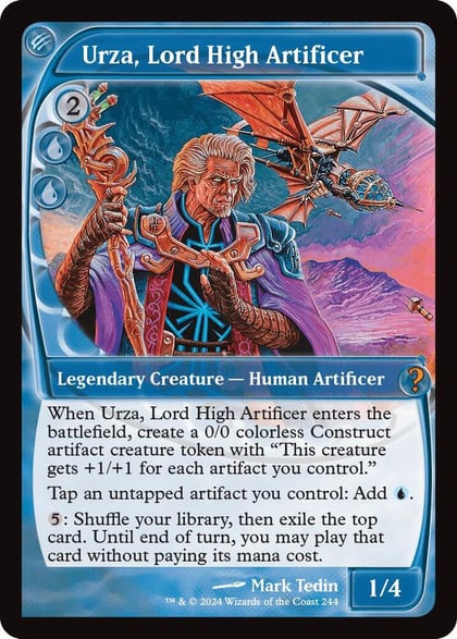 Urza, Lord High Artificer (Future Sight), Mystery Booster 2 244