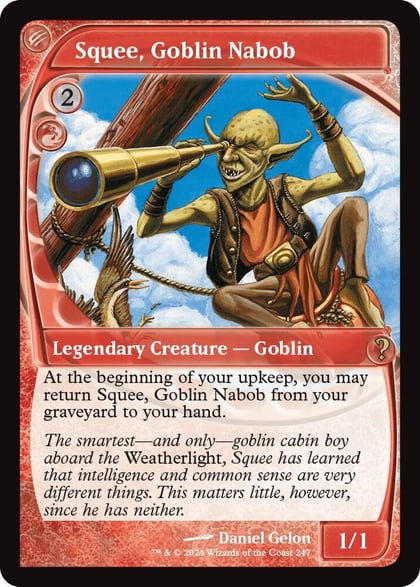 Squee, Goblin Nabob (Future Sight), Mystery Booster 2 247