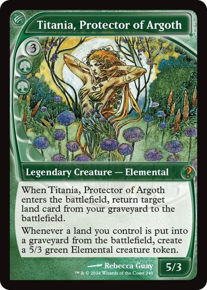 Titania, Protector of Argoth (Future Sight), Mystery Booster 2 249