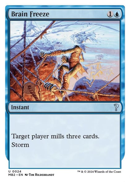 Brain Freeze (White Border), Mystery Booster 2 24