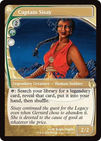 Captain Sisay (Future Sight), Mystery Booster 2 250