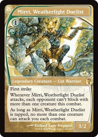 Mirri, Weatherlight Duelist (Future Sight), Mystery Booster 2 252