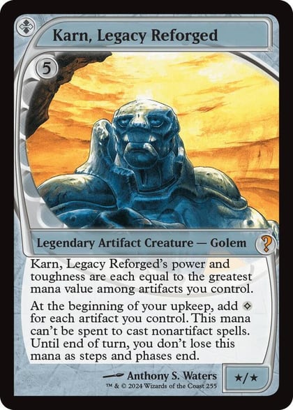 Karn, Legacy Reforged (Future Sight), Mystery Booster 2 255