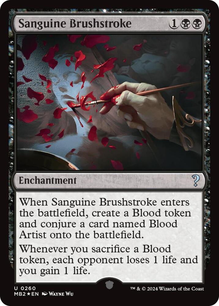 Sanguine Brushstroke, Mystery Booster 2 260