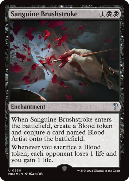Sanguine Brushstroke, Mystery Booster 2 260