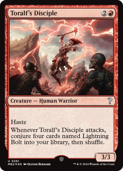 Toralf's Disciple, Mystery Booster 2 261