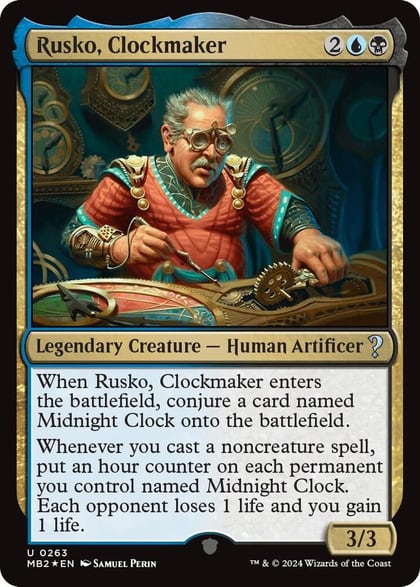Rusko, Clockmaker, Mystery Booster 2 263