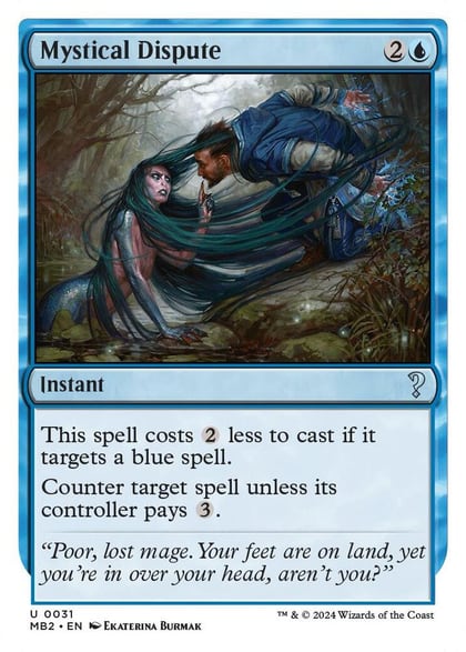 Mystical Dispute (White Border), Mystery Booster 2 31