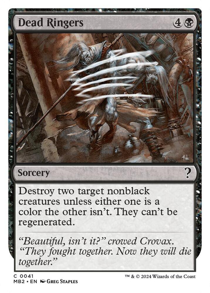 Dead Ringers (White Border), Mystery Booster 2 41