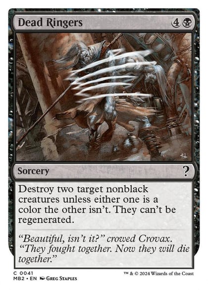 Dead Ringers (White Border), Mystery Booster 2 41